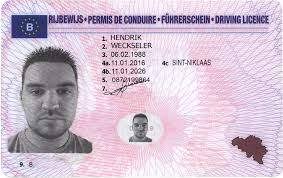 Бельгийские водительские права 3