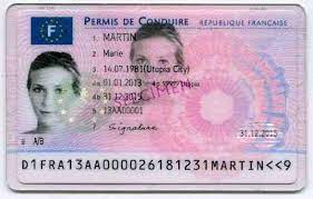 French driving license0