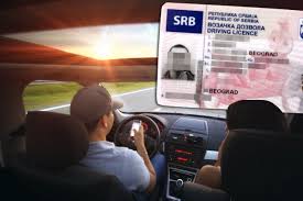 Serbian driving license