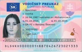 Buy Slovakian driver's license